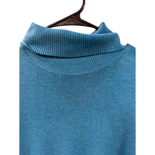 Turquoise Chico's Turtleneck Sweater