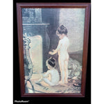 Paul Peel "After the Bath" Vintage Canvas Art