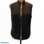 Chocolate Brown JM Collection Quilted Vest sz 10
