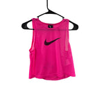 Nike Cropped Bright Pink Athletic Tank Top sz XS